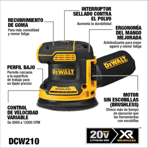 KIT 5 INALAM XR 20V BRUSHLESS DEWALT DCK533D2 TOOLS