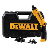 ATORNILLADOR INALAMBRICO DEWALT 8V + 45 ACCESORIOS DCF008