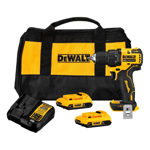 TALADRO ATORNILLADOR INALAMBRICO ATOMIC DEWALT 20V DCD708D2