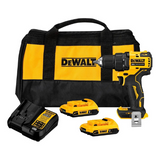 TALADRO ATORNILLADOR INALAMBRICO ATOMIC DEWALT 20V DCD708D2