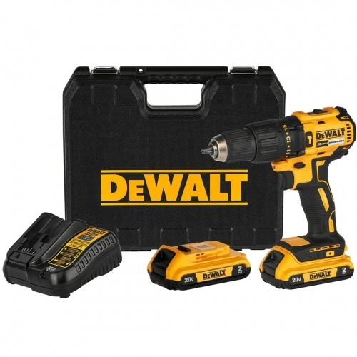 DEWALT BRUSHLESS 20V INAL HAMMER DRILL WITH CASE DCD7781D2 