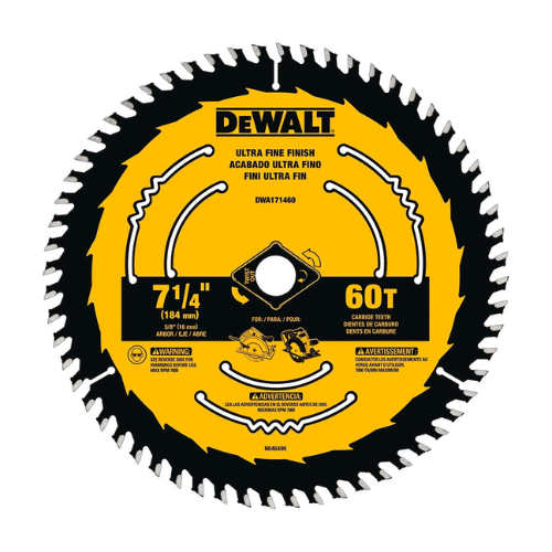 DEWALT CIRCULAR SAW DISC 7.1/4 X 60 TEETH