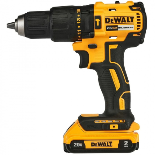 TALADRO PERCUTOR INAL 20V DEWALT BRUSHLESS CON MALETA DCD7781D2