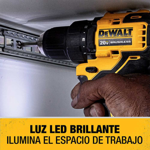 TALADRO ATORNILLADOR INALAMBRICO ATOMIC DEWALT 20V DCD708D2