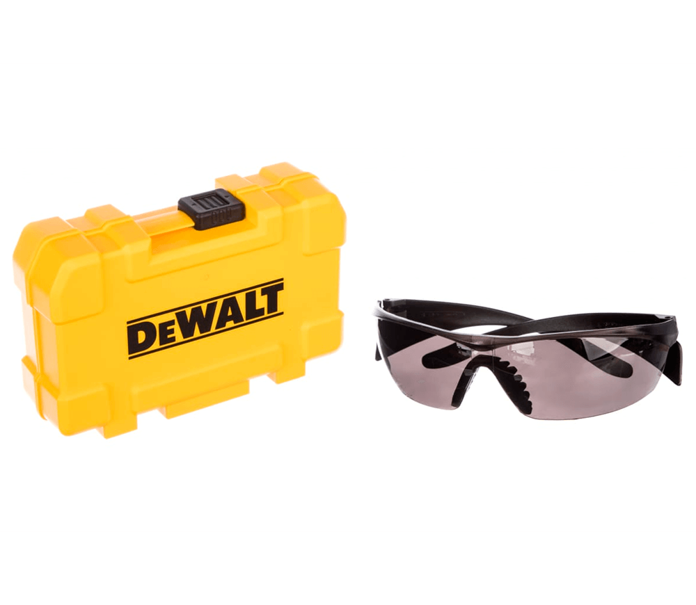 SET DE PUNTAS 52 PIEZAS + LENTES DEWALT DT71550