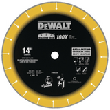 DISCO DIAMANTADO PARA TRONZADORA DEWALT DE 14 X 7/64 X 1 DW8500