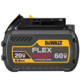 BATERIA DE ION LITIO DEWALT FLEXVOLT60V MAX 6AH DCB606