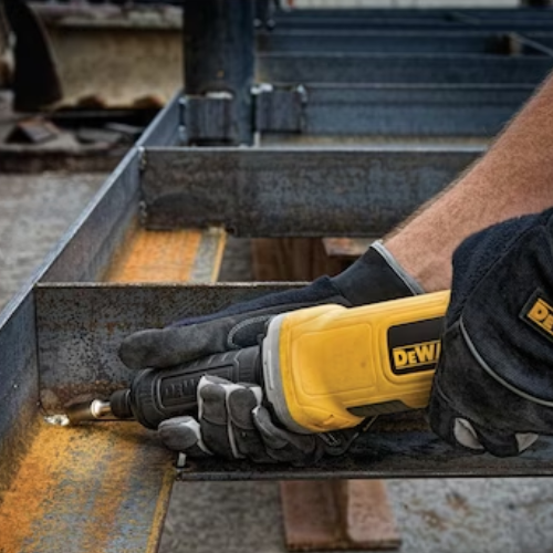 ESMERIL RECTO DEWALT CON COLLET DE 1/4 Y 6 MM 450W DWE4887