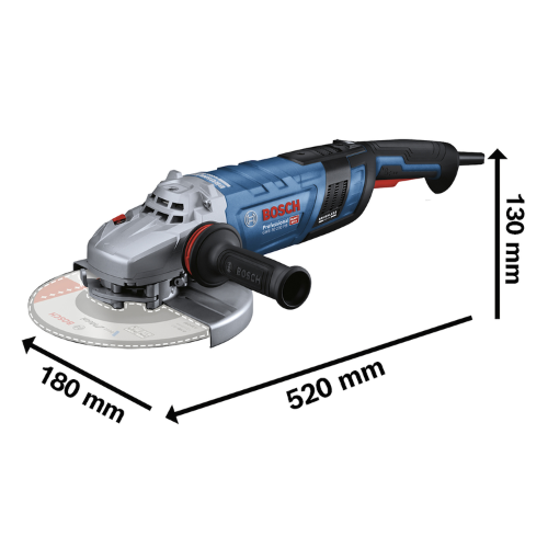 ESMERIL ANGULAR 9 PULGADAS 2800W BOSCH GWS 30-230 BRUSHLESS