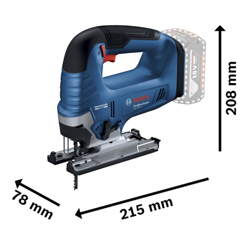 SIERRA CALADORA INALAMBRICA BOSCH GST 185-LI 18V SIN BATERIA