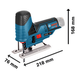 SIERRA CALADORA INALAMBRICA BOSCH GST 12V-70 RE SIN BATERIA