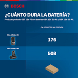 SIERRA CALADORA INALAMBRICA BOSCH GST 12V-70 RE SIN BATERIA