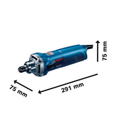 RECTIFICADORA CUELLO CORTO 650W BOSCH GGS-28 CE