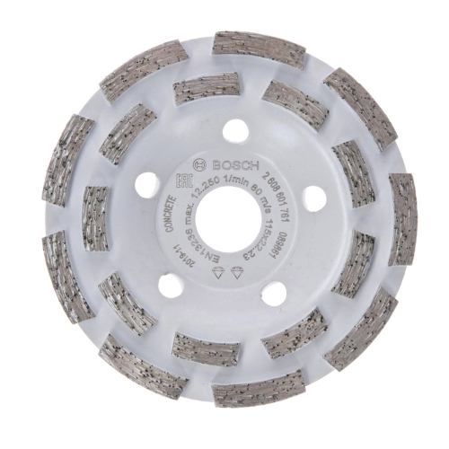 COPA DIAMANTADA SEGMENTADA 115MM EJE 7/8 BOSCH