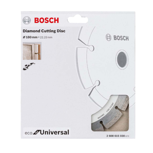 DISCO DIAMANTADO SEGMENTADO 180MM ECO UNIVERSAL BOSCH