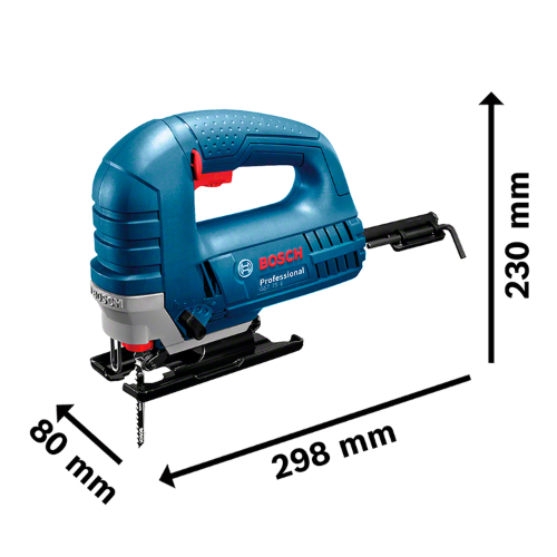 BOSCH SIERRA CALADORA GST 75 E - 710W PT12