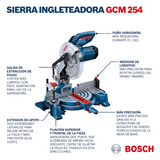 INGLETEADORA DE 10 GCM 254 1.800W BOSCH