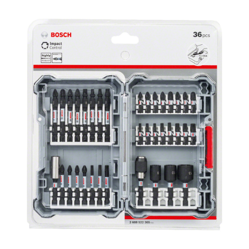 BOSCH IMPACT CONTROL IMPACT BIT SET 36 PCS 