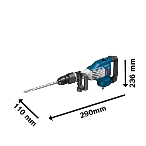 MARTILLO DEMOLEDOR SDS-MAX BOSCH 1.700W 23J GSH 11 VC