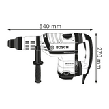 ROTOMARTILLO SDS MAX BOSCH 1500W GBH 8-45 DV