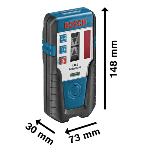 RECEPTOR DE LASER ROJO DE ALTO RENDIMIENTO BOSCH LR1