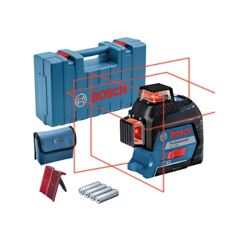 NIVEL LASER DE LINEAS BOSCH ROJO GLL 3-80