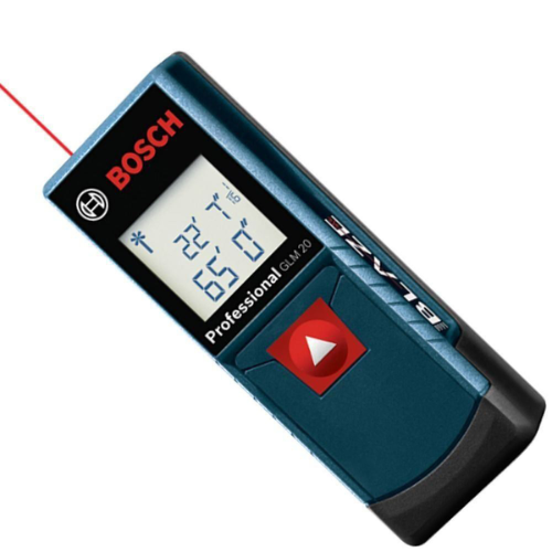 BOSCH MEDIDOR DE DISTANCIA LASER GLM 20 PROFESIONAL