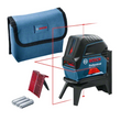 BOSCH NIVEL LASER ROJO GCL 2-15 + BASE + SOPORTE