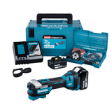 MULTIHERRAMIENTA INAL 18V + KIT ACCESORIOS MAKITA C/MALETA