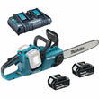 ELECTROSIERRA 36V ESPADA 350MM MAKITA 2BAT Y CARGADOR DUC353PT2