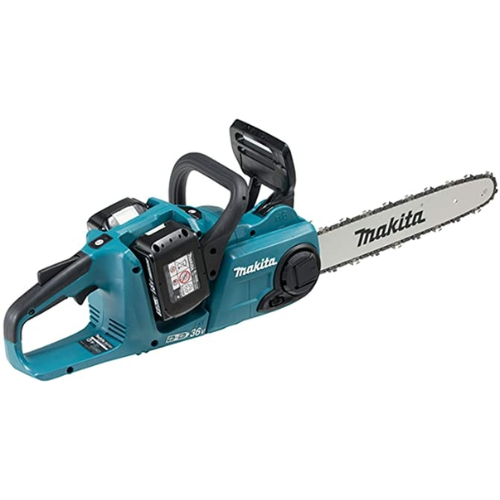 ELECTROSIERRA 36V ESPADA 350MM MAKITA 2BAT Y CARGADOR DUC353PT2