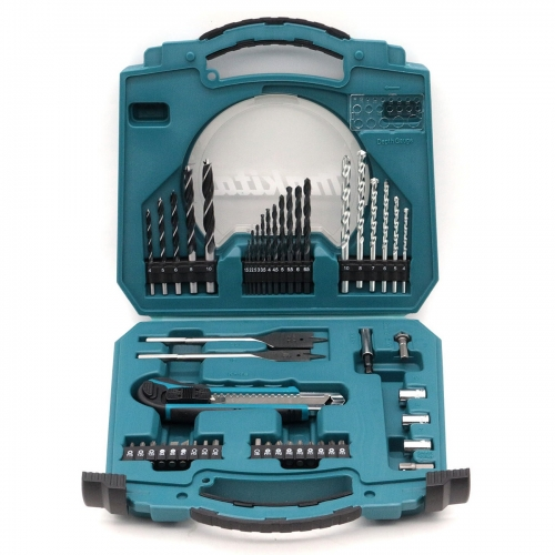 SET DE 50 BROCAS Y PUNTAS MAKITA EN MALETA LACCE D-42313