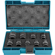 SET DE 9 DADOS DE IMPACTO MAKITA EN CAJA B-66232