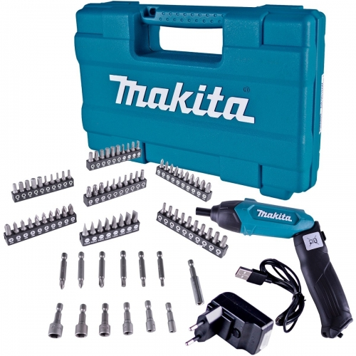 MAKITA 3.6V CORDLESS SCREWDRIVER WITH LIGHT AND ACCESSORIES DF001DW 