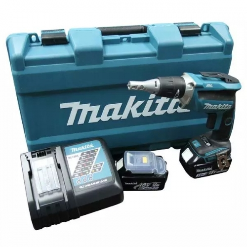 MAKITA BL CORDLESS DRYWALL SCREWDRIVER 0-4,000 RPM 18V DFS452RFE