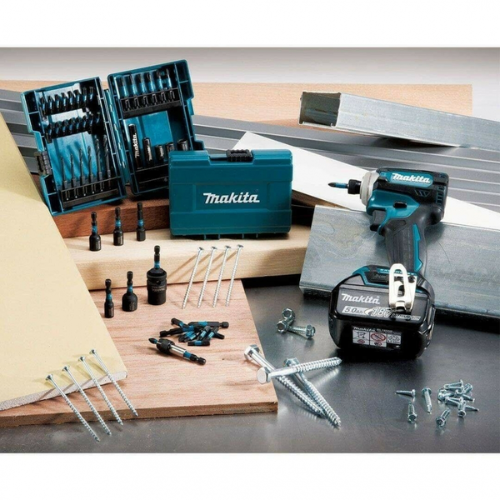 SET DE 33 BROCAS Y PUNTAS IMPACT BLACK MAKITA EN BLISTER B-66896