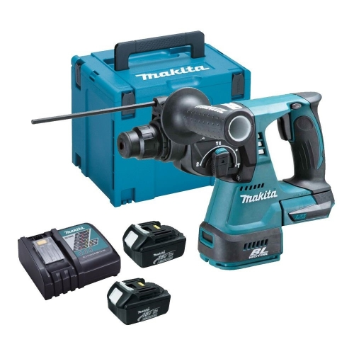 ROTOMARTILLO SDS PLUS INALAMBRICO MAKITA 24MM BL18V DHR242RFE