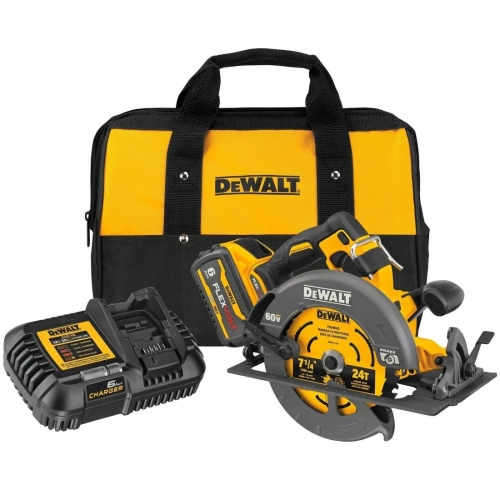 SIERRA CIRCULAR INALAM 1 BATER DEWALT FLEXVOLT 60V DE 7.1/4 DCS578T1