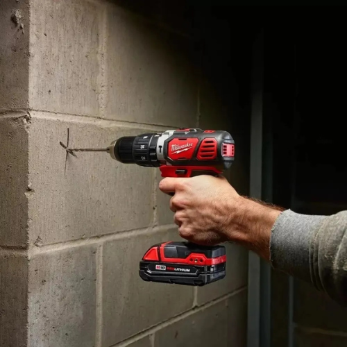 HAMMER DRILL AND ATOR KIT. MILWAUKEE IMPACT M18 W/BACKPACK 